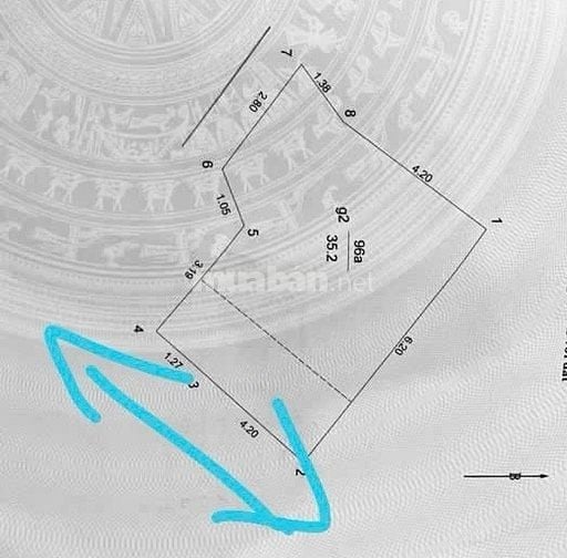 Bán đất ngõ phố Đồng Cổ - Tây Hồ - Hà Nội