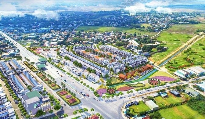 02 LÔ LIỀN KỀ ĐẤT Ở ĐÔ THỊ ĐIỆN BÀN - KẾT NỐI PHỐ HỘI