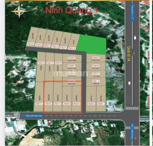 Đất Nền Thổ Cư Phường Ninh Quang - TX. Ninh Hoà 
