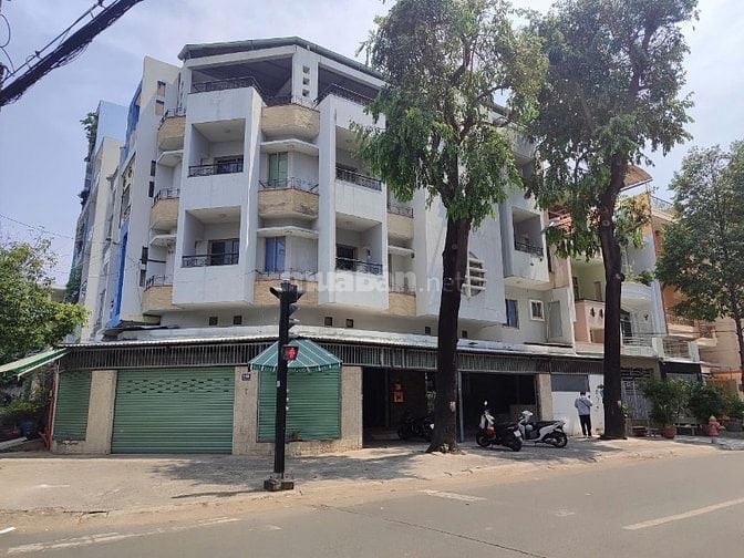 Góc 2 mặt tiền 258 Trần Văn Kiểu 7x22 4 tầng