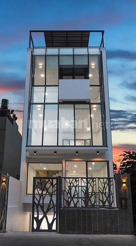 Bán nhà phố 5 tầng, thiết kế mặt kính hiện đại, An Phú, Quận 2.