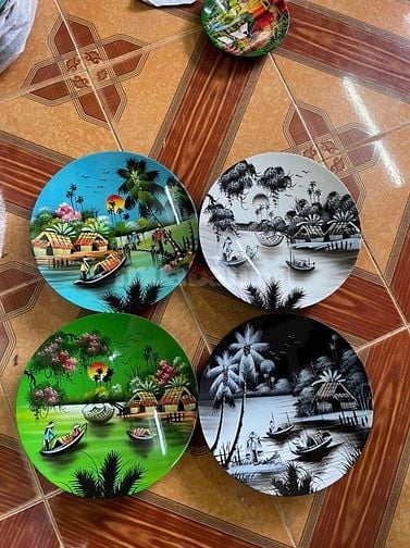 nhận gia công hộp bánh sơn mài, tranh sơn mài, hộp name card sơn mài