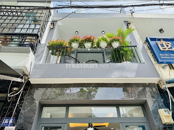 Nhà hẻm xe hơi ,sau lưng căn mặt tiền ,1 trệt,1 lầu ,P12, Gò Vấp