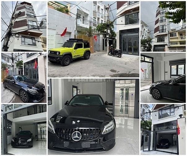 4lầu, thang máy,thiết bị ccấp, ôtô đổ trong nhà khu VIP Hoàng Hoa Thám