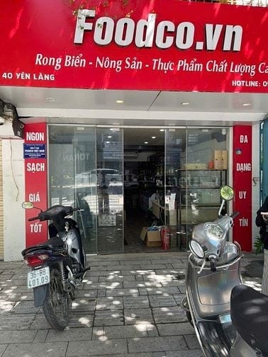 Cho thuê cửa hàng mặt phố tầng 1, số 40 phố Yên Lãng, P Láng Hạ, Q ĐĐ
