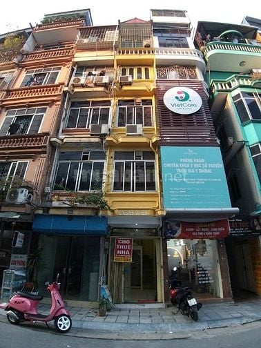 Cho thuê nhà mặt phố Nguyễn Quyền, HBT, 12m2x5 tầng