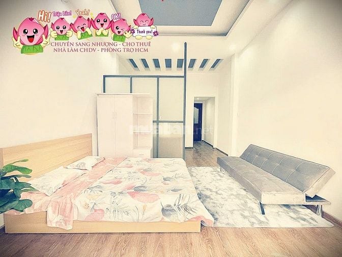 Cho thuê từng tầng làm văn phòng nhà 204 Cộng Hòa, P.12, Q.Tân Bình
