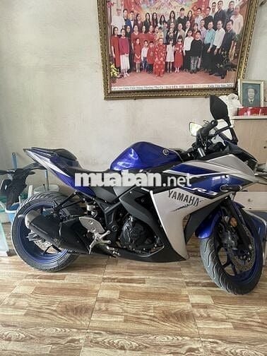 Bán xe Yamaha R3 320cc  màu xanh dương