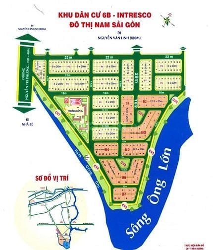 Bán biệt thự KDC 6B intresco Phạm Hùng Bình Hưng, Bình Chánh.