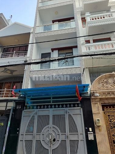 Nhà mới Bình Phú 1 4x17 4 tầng ngay UBND P11