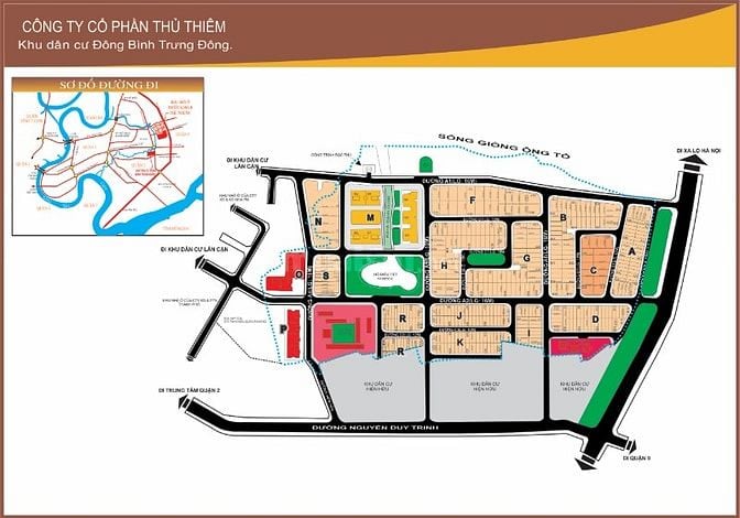 ĐẤT DỰ ÁN ĐÔNG THỦ THIÊM - P. BÌNH TRƯNG ĐÔNG - 8 X 22M - BÁN 100TR/M2