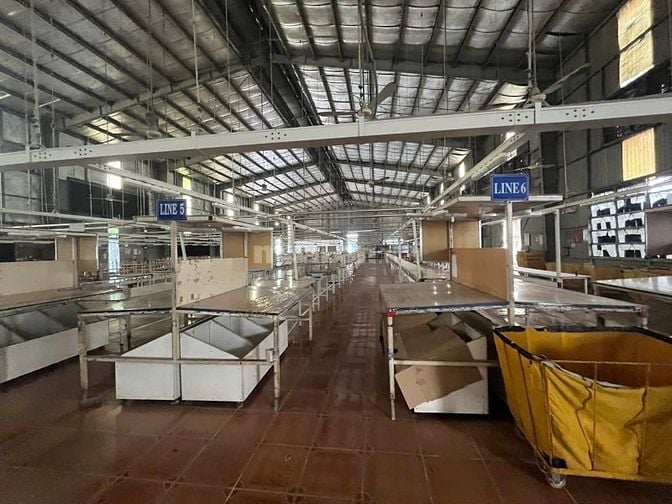 Cho thuê xưởng may Hóc Môn dt 5200m 