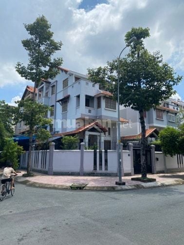 Bán Gấp Biệt Thự Góc đường Phạm Thị Tánh F4Q8 dt:12 x 20m, hầm, 4 lầu