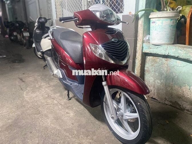 SH 150i nhập Ý 2008 máy zin chưa rớt đầu màu đỏ đô
