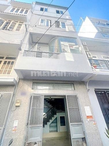 Nhà hẻm ô tô VIP 109 Dương Bá Trạc, 4 tầng,( 4x12m), P1 Q8
