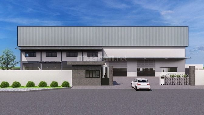 Cho thuê kho xưởng, vị trí đẹp mặt tiền Tỉnh Lộ 830C Bến Lức, 5500m2