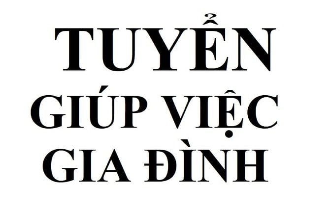  Tuyển giúp việc nữ ăn ở cùng 2 ông bà, nhà chung cư quận Thanh Xuân