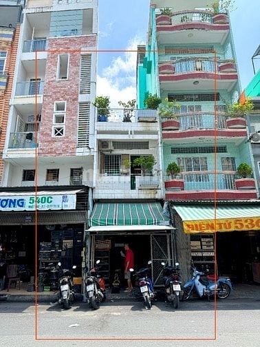 🌷 🌷 🌷 BÁN NHÀ 2 MẶT TIỀN TRƯỚC VÀ SAU : 538 NHẬT TẢO - P. 7 - Q. 11