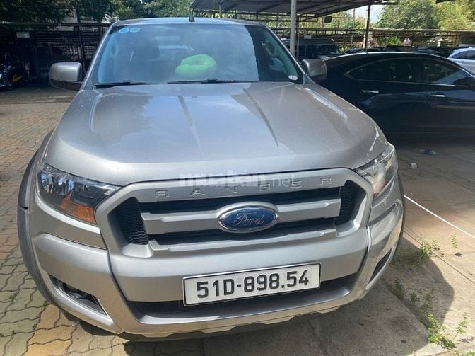 BÁN XE FORD RANGER ĐỜI 2016 XLS 2.2MT MÀU GHI XÁM
