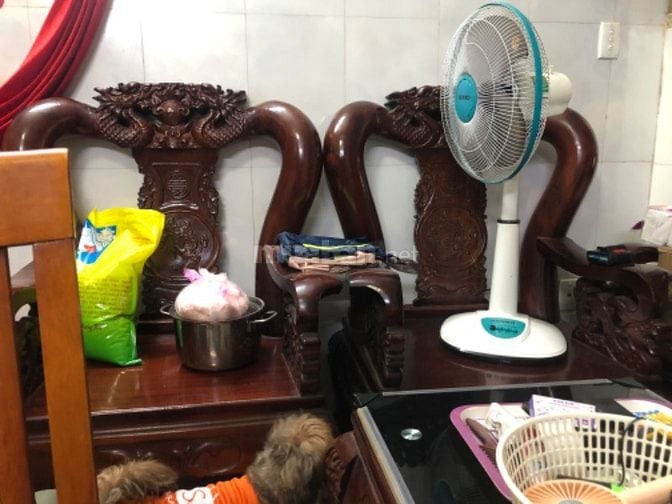 Ban salon gỗ tay16 bàn 1 ghế dài 2 ghế đơn 2 đôn