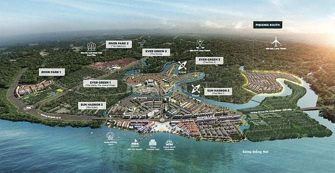 Aqua City, Long Hưng, Biên Hòa, Đồng Nai giá 6,4 tỷ, 136,5m2