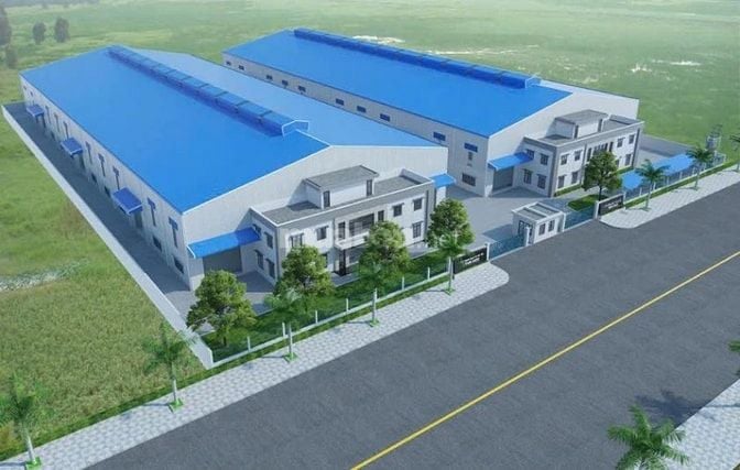 Cho thuê nhà xưởng mới đẹp,KCN Bến Lức, Long An,KV: 8.000m2,X: 5.600m2