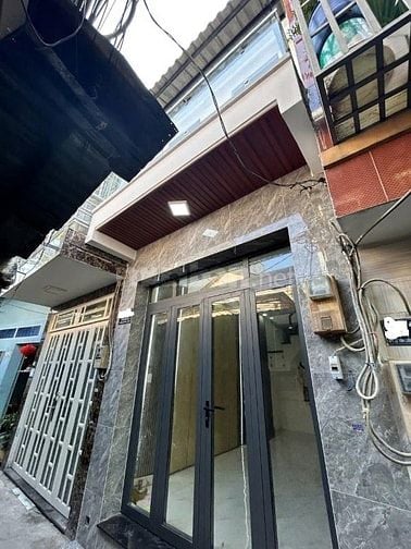 Bán nhà hẻm xe máy Lê Văn lương Quận 7 1 trệt 1 lầu 27m2