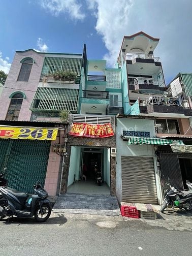 CÓ THANG MÁY 30TRIỆU - MẶT TIỀN 265 HÒA HẢO, P4, Q10 - 4 TẦNG