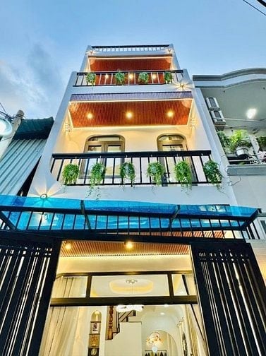 Nhà 3 lầu tuyệt đẹp CAO CẤP hẻm Nơ Trang Long, P12, Q.Bình Thạnh.