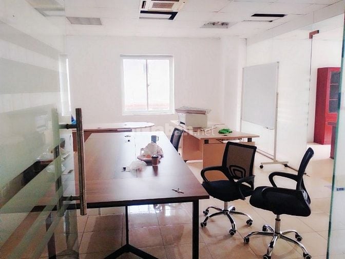 Cho thuê sàn văn phòng mặt phố số 6 Phạm Tuấn Tài, 120m 16tr/th có tha