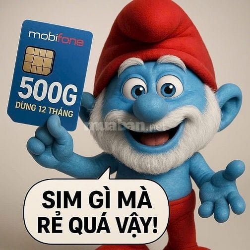 Sim 4G 5G Mobifone +5gb/Ngày, 500gb/Tháng
