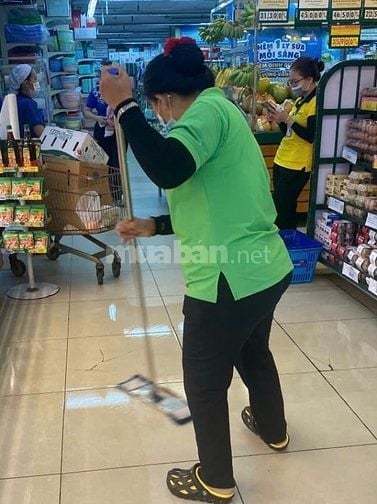 Cần Tuyển 2 Nữ Tạp Vụ Làm toàn thời gian Quận Tân Phú 