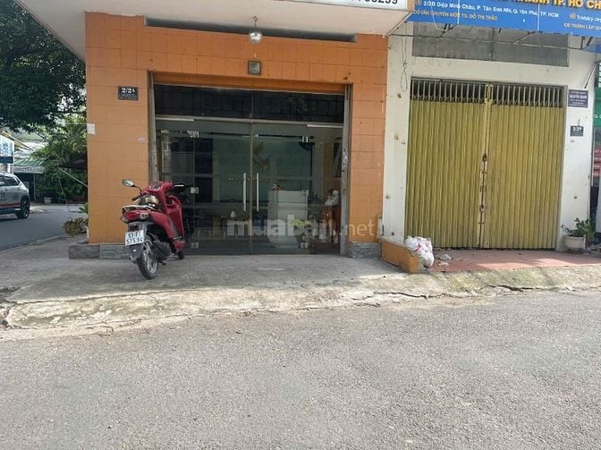 Cho thuê mặt bằng văn phòng Cty ,Góc 2 mặt tiền đường ,đường thông 