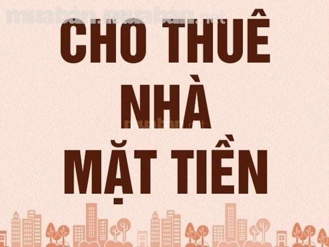 Cho  thuê nhà mặt tiền xã Tân Phú Trung, Củ Chi, 11x26m