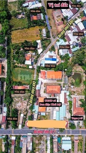BÁN LÔ ĐẤT ĐẸP 10x20M GIÁ RẺ ,MẶT TIỀN ĐƯỜNG NHỰA XÃ THÁI MỸ, CỦ CHI .