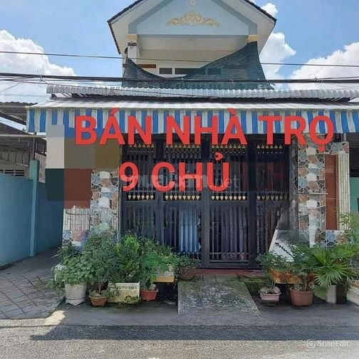 Bán nhà trọ 5 phòng 1 kiot đang cho thuê Phước Thạnh Củ Chi giá 980tr