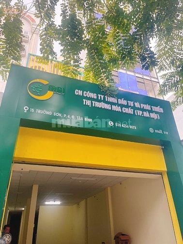 Cho thuê văn phòng mặt tiền gần sân bay, nhiều diện tích sàn từ 39m2, 