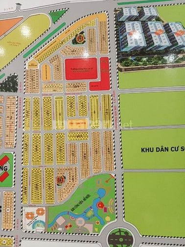 Bán đất số 91 đường số 101 phường Thạnh Mỹ Lợi, 8x18 giá bán 117tr/m