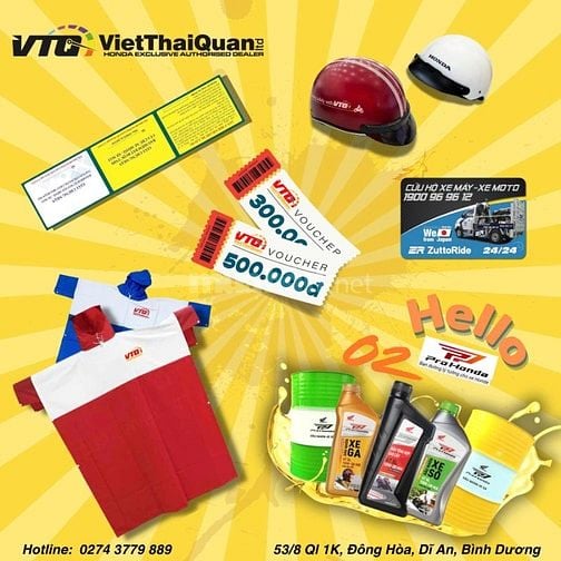 CHỐT XE TẠI HEAD VIỆT THÁI QUÂN – NHỚT "PRO HONDA" LO PHẦN CÒN LẠI