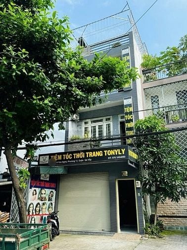 Nhà Mặt tiền đường DT:5x17m, kinh doanh Huỳnh Văn Nghệ, P12, Q.Gò Vấp.
