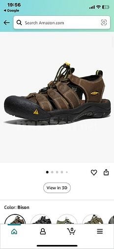 Sandal rọ, chống nước **keen newport H2 closed toe **