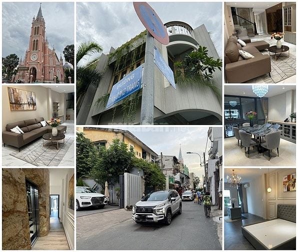 5lầu, thang máy, gara ôtô, nthất ccấp khu kdoanh mtiền Đinh Công Tráng