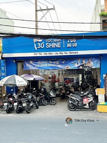 Cho thuê mặt tiền 30shine 758 Âu Cơ, như hình-Giá thương lượng
