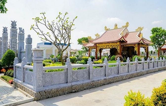 Khu đất Mộ gia tộc - Hoa viên nghĩa trang Bình An