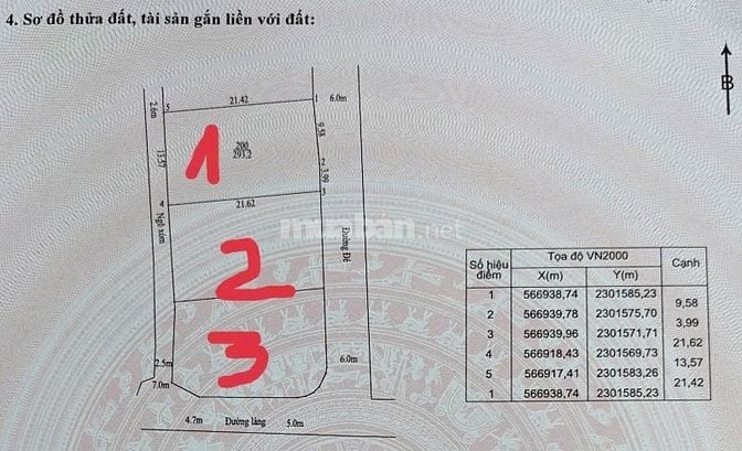 Chính chủ bán đất mặt Đg Hồ Chí Minh, Miếu Môn, Trần Phú, Chuong My HN