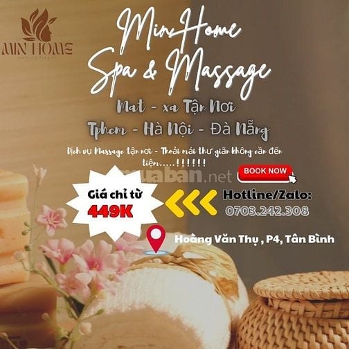 Massage Tận Nơi Trung Tâm Tphcm