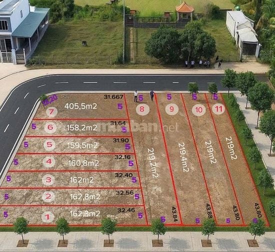 Bán đất nền thổ cư 100% ( Đất loại ODT) ngay khu vực CBD ( Long An)