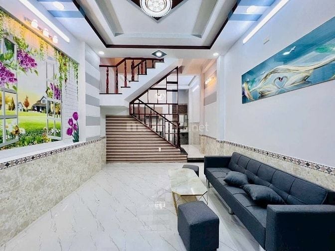 Xoay vốn bán nhà đường Lê quang định P7 Bình Thạnh 55m2 Giá 3ty120 