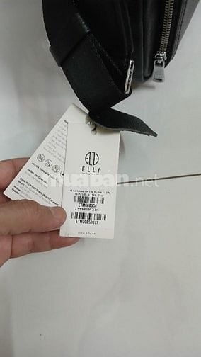 Hàng mới chưa sử dụng túi đeo nam ELLY da thật 