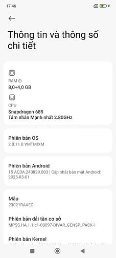 Xiaomi Redmi Note 12, bản 8/128